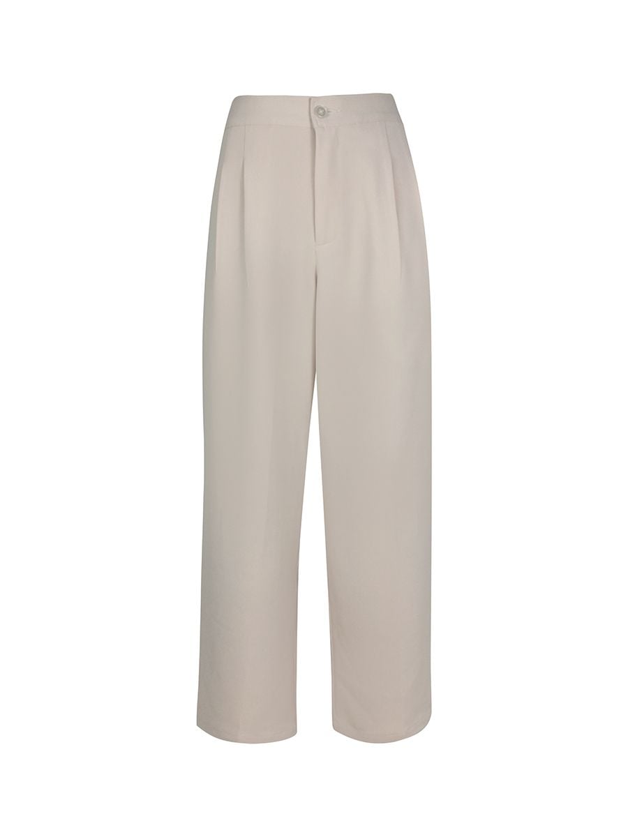 Quần dài Hạnh ống rộng xếp ly, phía sau lưng thun 6802/4.180